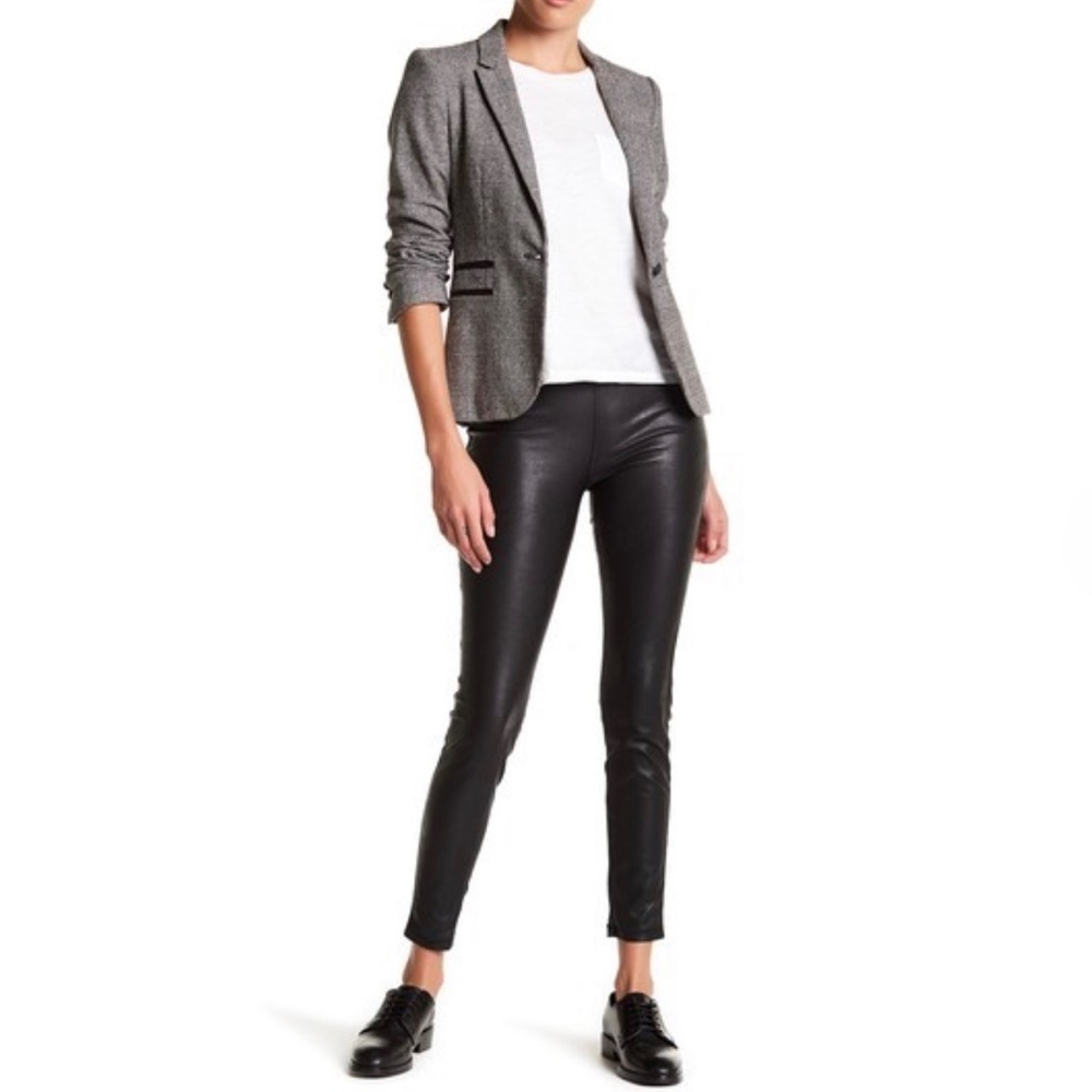 Blank NYC Faux Leather Pull-On Leggings